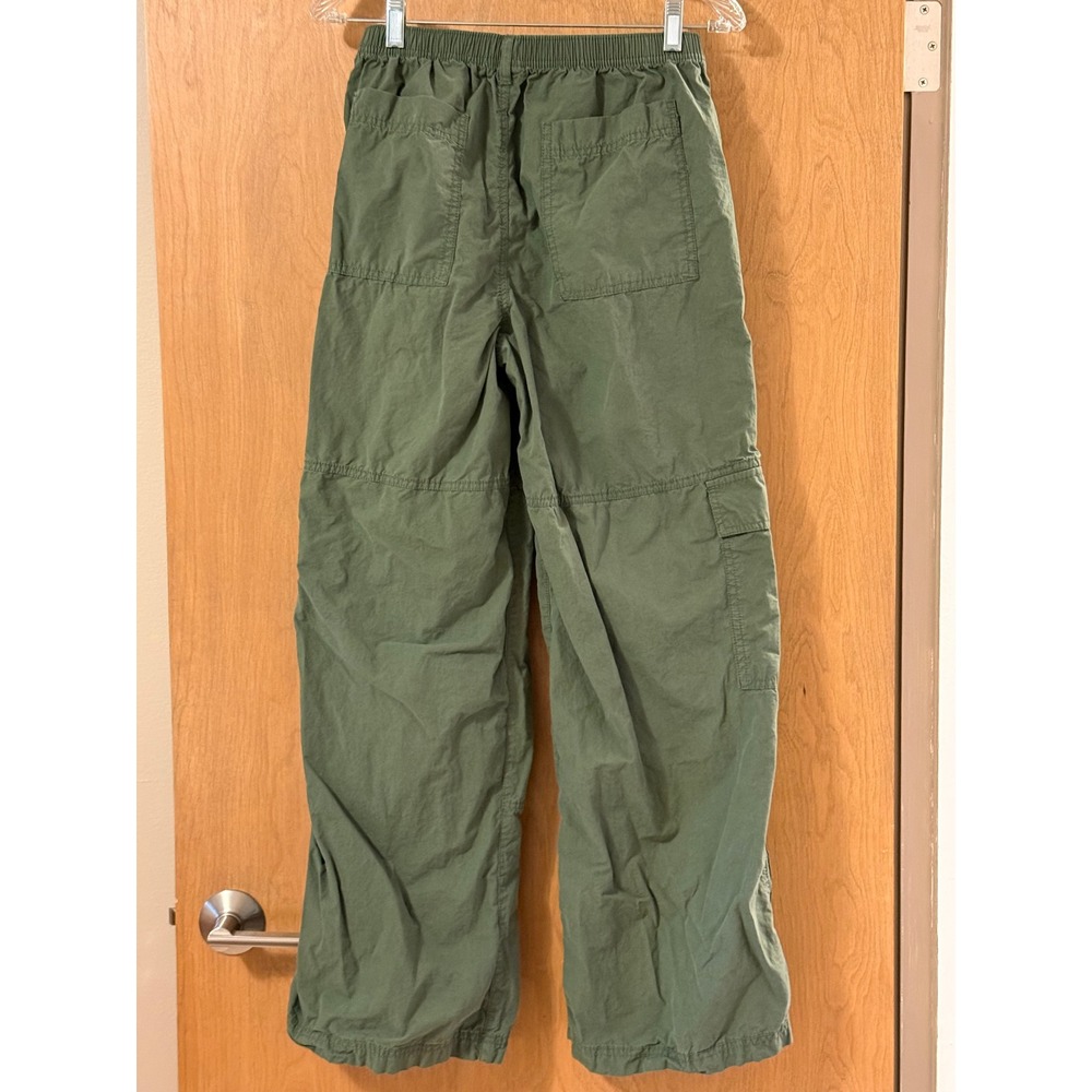 Wild Fable Olive Green Cargo Pants Elastic Waist D-Ring Utility Trousers Small - Picture 2 of 6